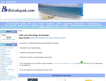 Tablet Screenshot of bricokayak.com
